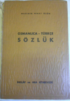 OSMANLICA-TURKÇE 815 SAYFA İNKİLAP YAYINLARINDAN